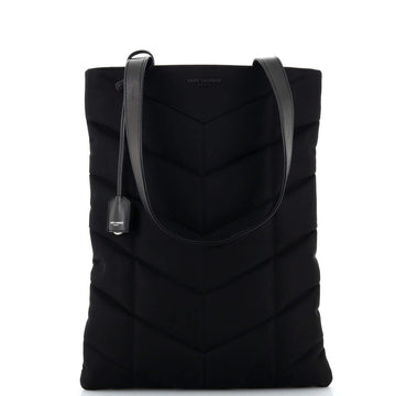 Saint Laurent Puffer Tote Nylon Tall