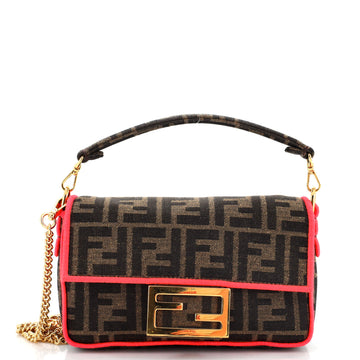 Fendi Baguette NM Bag Zucca Canvas Mini