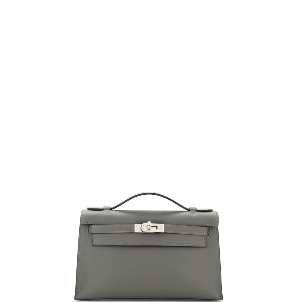 Kelly Pochette Swift / gray