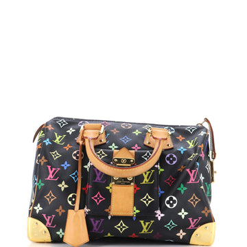 Louis Vuitton Speedy Handbag Monogram Multicolor 30