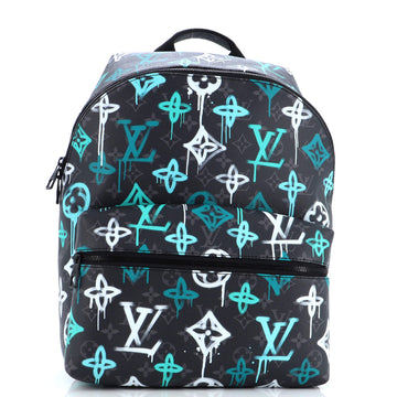 Louis Vuitton Discovery Backpack Graffiti Monogram Eclipse Canvas PM