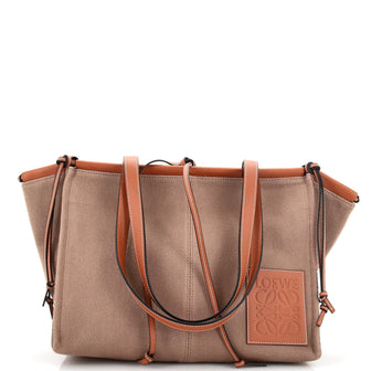 Loewe Cushion Tote Canvas Large