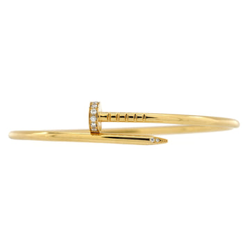 Cartier Juste un Clou Bracelet 18K Yellow Gold with Diamonds Small