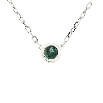 Cartier Cartier D'Amour Pendant Necklace 18K White Gold with Sapphire Small
