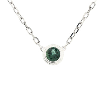 Cartier Cartier D'Amour Pendant Necklace 18K White Gold with Sapphire Small