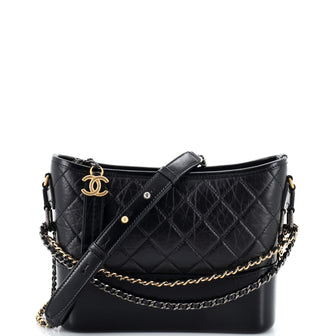 Chanel Gabrielle Hobo Quilted Aged Calfskin Medium