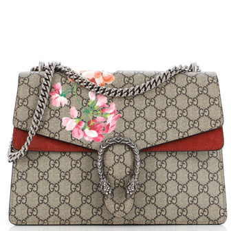 Gucci Dionysus Bag Blooms Print GG Coated Canvas Medium