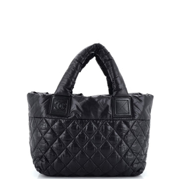 Chanel Coco Cocoon Reversible Tote Quilted Nylon Small