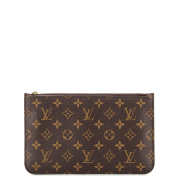 Louis Vuitton Neverfull Pochette Monogram Canvas Large