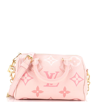 Louis Vuitton Speedy Bandouliere Bag Degrade Monogram Empreinte Giant 20