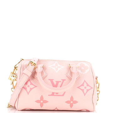 Louis Vuitton Speedy Bandouliere Bag Degrade Monogram Empreinte Giant 20