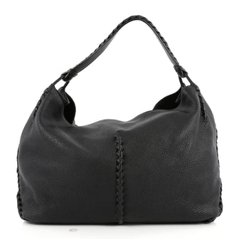  Bottega Veneta Shoulder Bag Cervo Leather with black 2538401