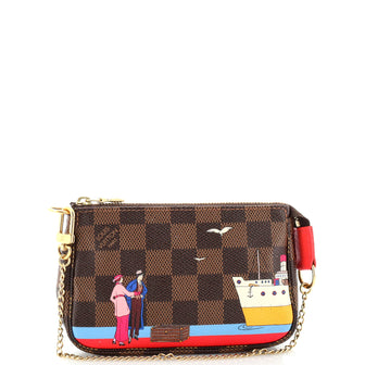 Louis Vuitton Pochette Accessoires Limited Edition Damier Mini