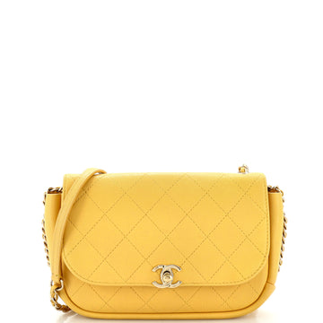 Chanel Casual Trip Flap Bag Quilted Lambskin Small