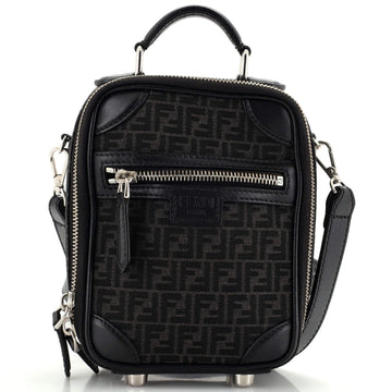Fendi Trolley Crossbody Bag Recycled Fabric Jacquard Mini
