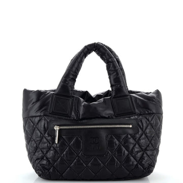 Chanel Coco Cocoon Reversible Tote Quilted Nylon Small