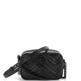 Gucci GG Marmont Shoulder Bag Matelasse Leather Mini