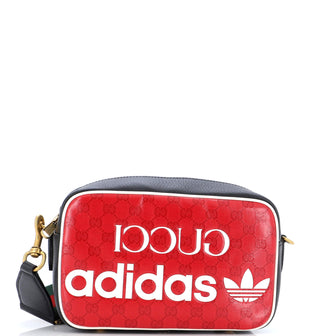 Gucci x adidas Shoulder Bag GG Coated Canvas Small