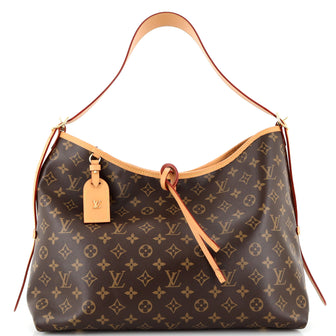 Louis Vuitton CarryAll Hobo Monogram Canvas MM