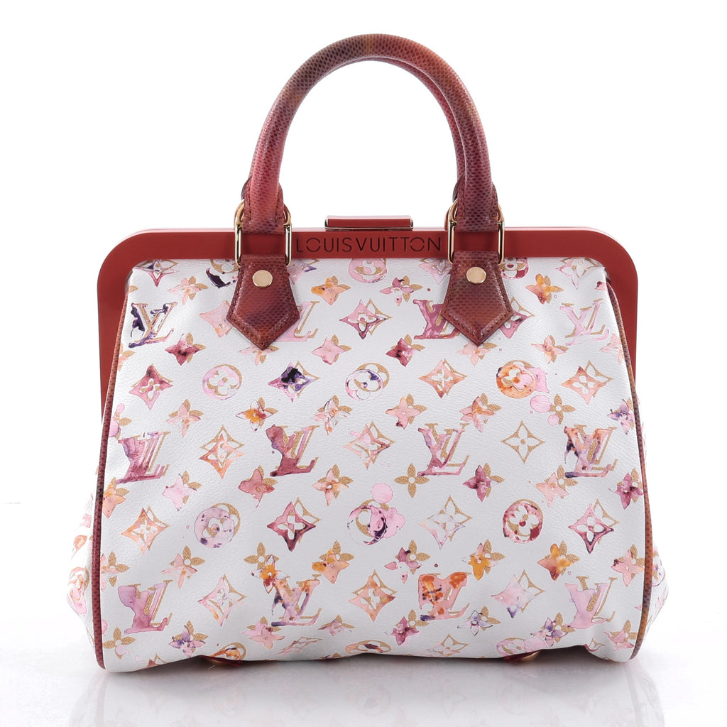 Buy Louis Vuitton Frame Speedy Bag Limited Edition Aquarelle 2539602