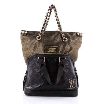 Louis Vuitton Double Jeu Neo Alma Handbag Limited Edition Monogram Black 2539604