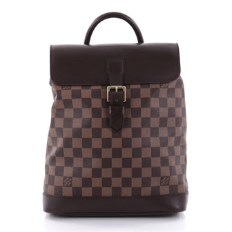 Louis Vuitton Soho Backpack Damier Brown 2539614