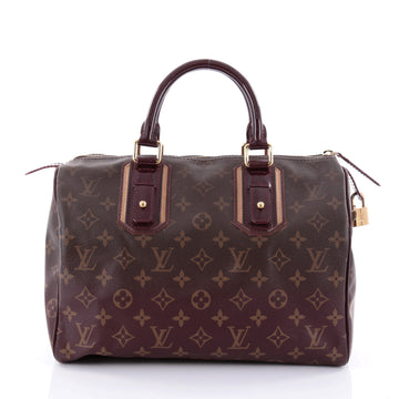 Louis Vuitton Speedy Handbag Limited Edition Monogram Mirage 30 Brown 2539615