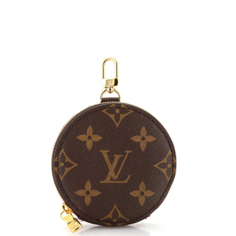 Louis Vuitton Multi Pochette Accessoires Round Coin Purse Monogram Canvas