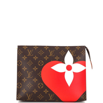 Louis Vuitton Toiletry Pouch Limited Edition Game On Monogram Canvas 26