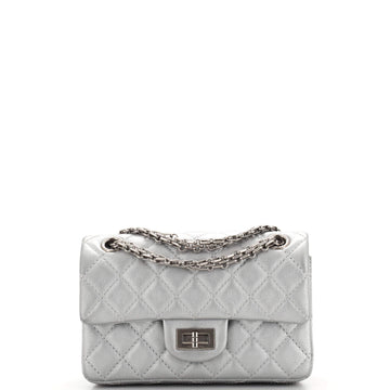 Chanel Reissue 2.55 Flap Bag Quilted Metallic Calfskin Mini
