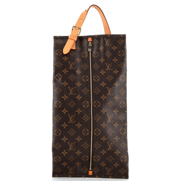 Louis Vuitton Shoe Pouch Monogram Canvas