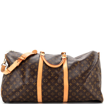 Louis Vuitton Keepall Bandouliere Bag Monogram Canvas 60