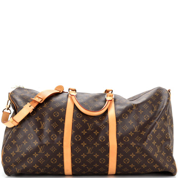 Louis Vuitton Keepall Bandouliere Bag Monogram Canvas 60