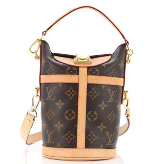 Louis Vuitton Duffle Handbag Monogram Canvas