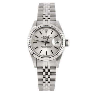 Rolex Oyster Perpetual Datejust Automatic Watch Stainless Steel and White Gold 26