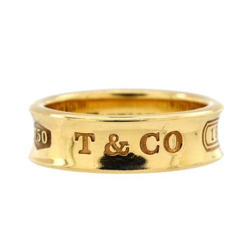Tiffany & Co. 1837 Band Ring 18K Yellow Gold Medium