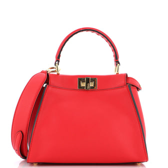 Fendi Peekaboo Iconic Bag Leather Mini