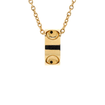 Louis Vuitton Empreinte Pendant Necklace 18K Yellow Gold