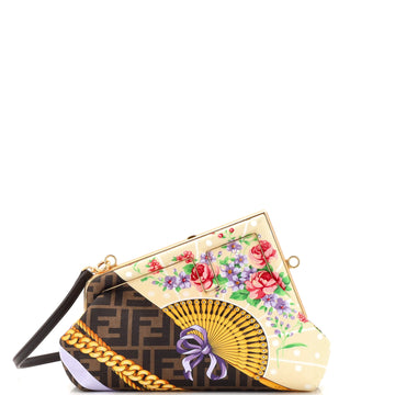 Fendi x Versace Fendace First Bag Printed Zucca Silk Small