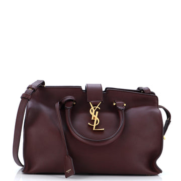 Saint Laurent Monogram Cabas Leather Small