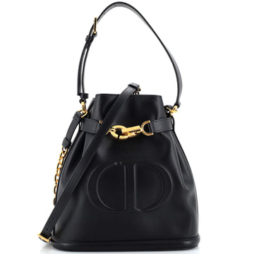 Christian Dior C'est Bucket Bag Leather Medium