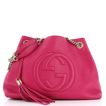 Gucci Soho Chain Strap Shoulder Bag Leather Medium