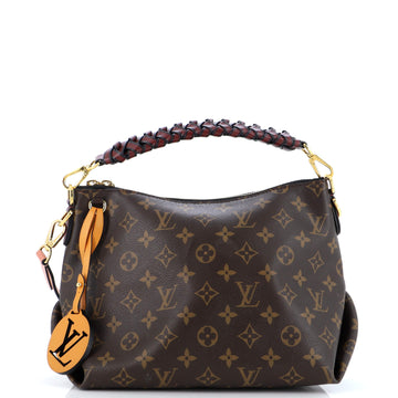 Louis Vuitton Braided Handle Beaubourg Hobo Monogram Canvas Mini