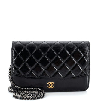 Chanel Gabrielle Wallet on Chain Quilted Aged Calfskin