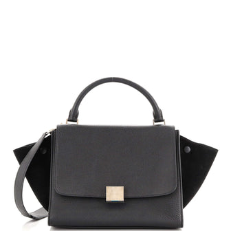 Celine Trapeze Bag Leather Small