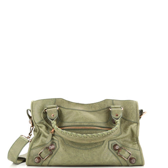 Balenciaga City Giant Studs Bag Leather Medium