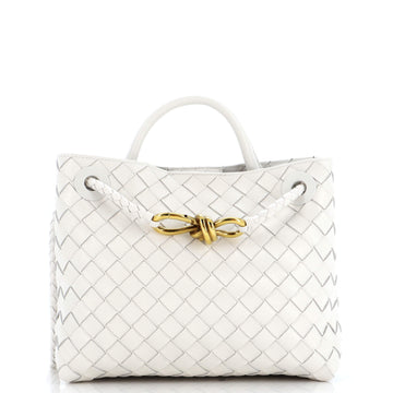Bottega Veneta Andiamo Top Handle Bag Intrecciato Nappa Small