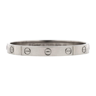 Cartier Love Bracelet 18K White Gold