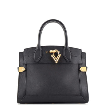 Louis Vuitton Steamer Handbag Leather PM