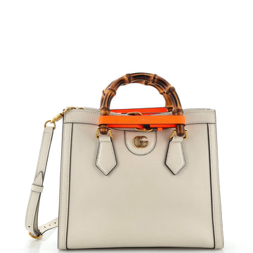 Gucci Diana NM Bamboo Handle Tote Leather Small